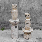 Nouveau Tower Outdoor Sculptures, S/2